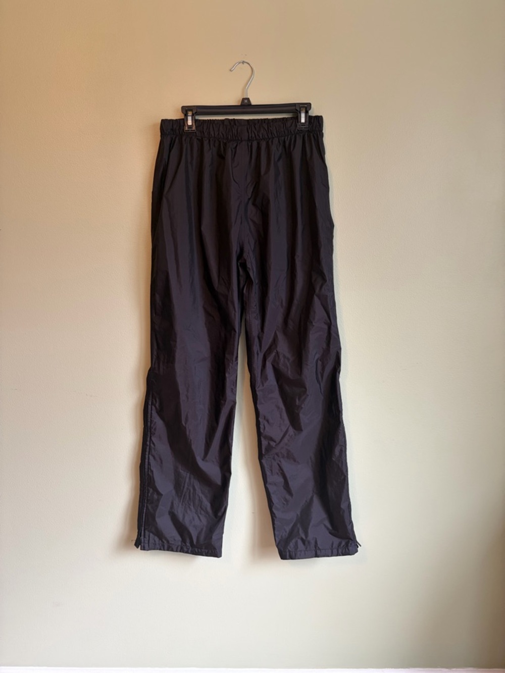 Vintage REI Men's Black Lightweight waterproof shells - Casual Elastic Waist